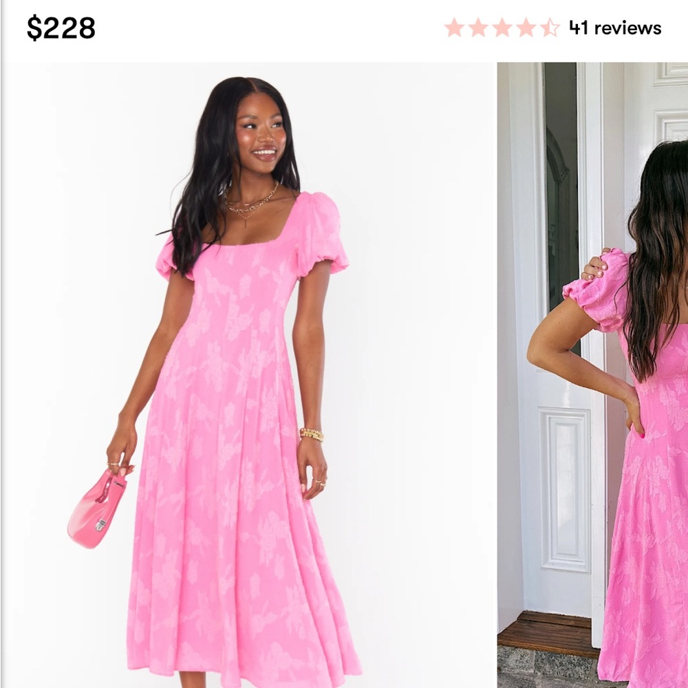 Elegant Pink Dress